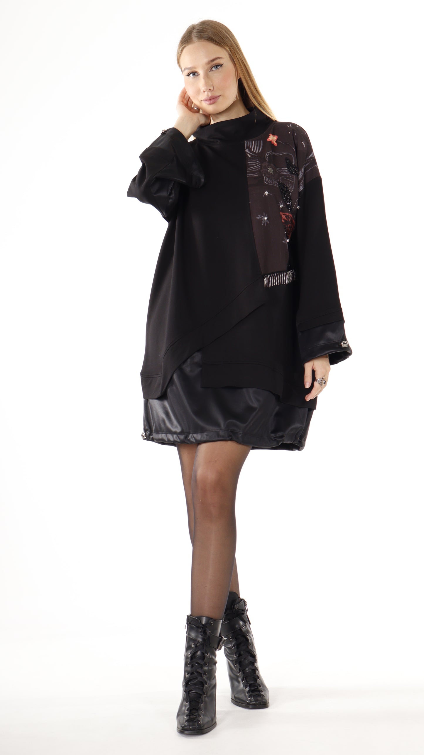 Design Printed Stone Tunic (7730)